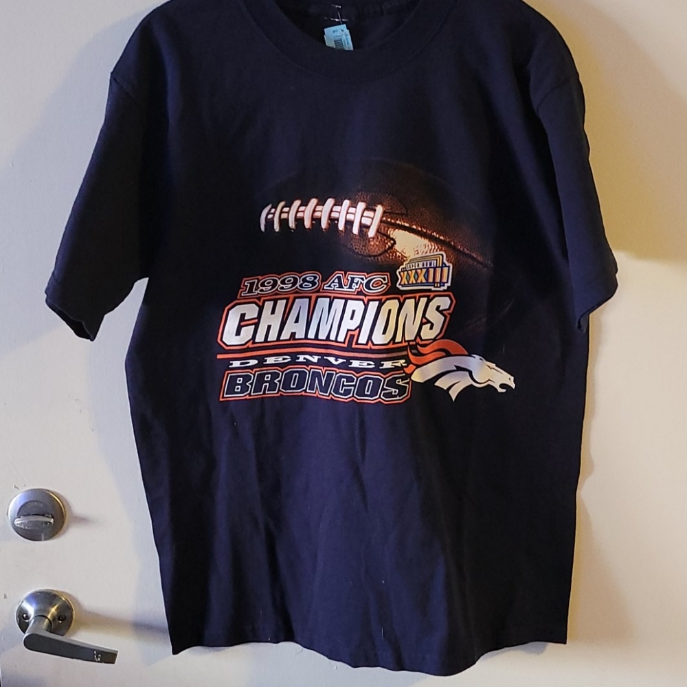 1998 BRONCOS CHAMPIONSHIP SHIRT